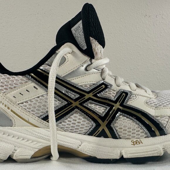 ASICS GEL-180TR White/Black/Gold Men’s Cross Training Gym Shoes Sneakers Size 9 - Picture 13 of 16